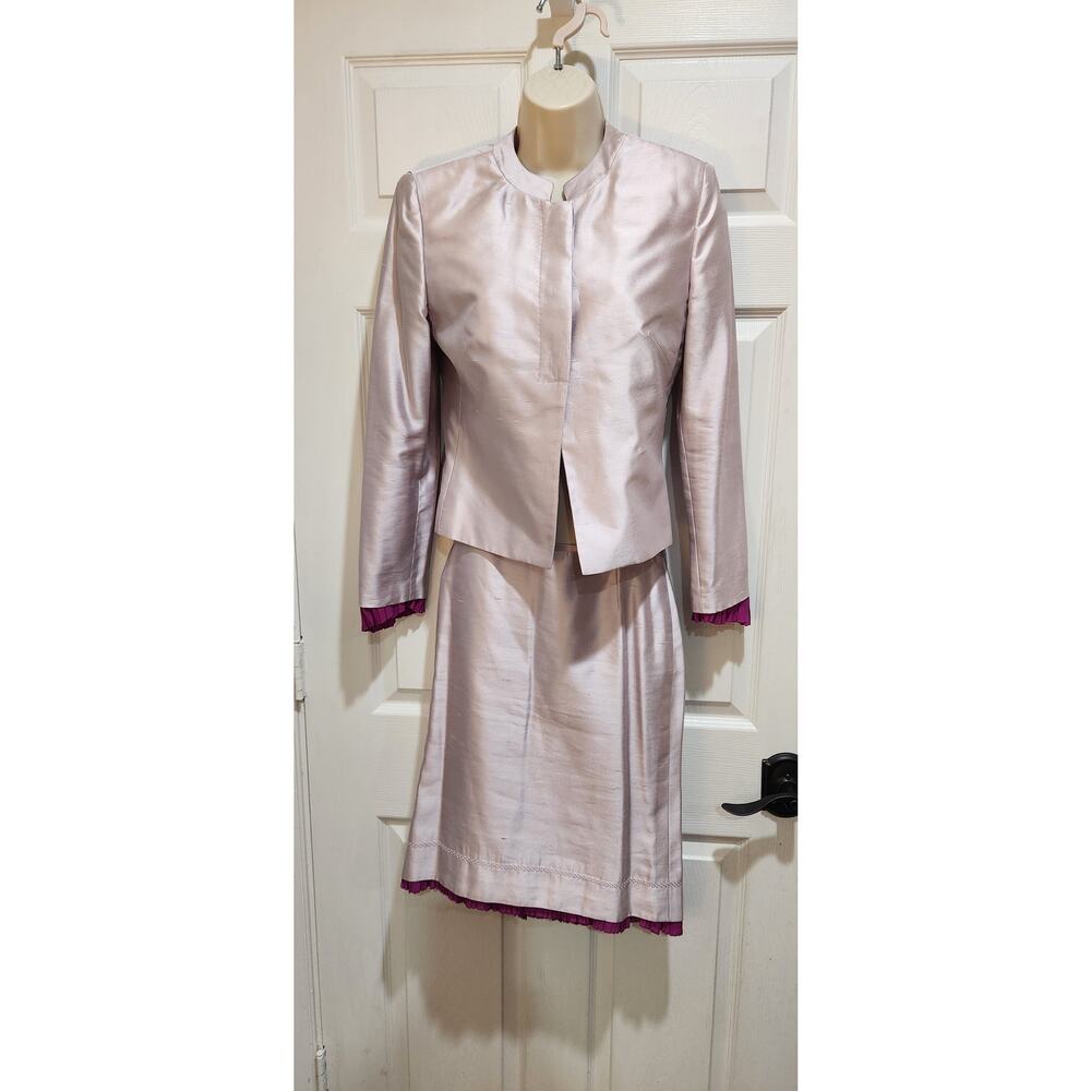 Gianni Versace Silk Skirt Suit Set